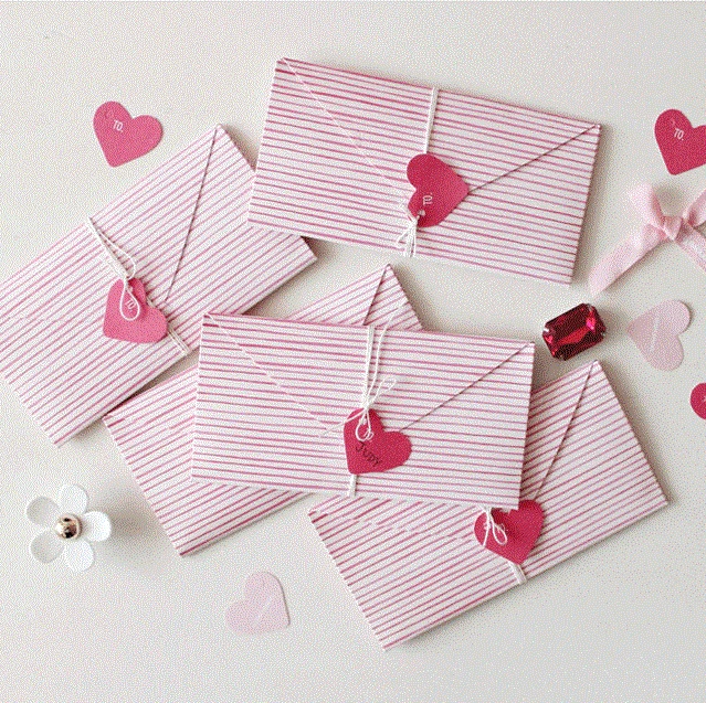 Nova Chegada 16 pcs Mini Escrita Carta Envelope Enviar 