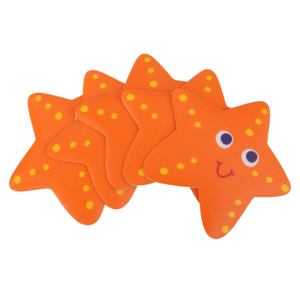 New Hot 5x Bath Tub Non Slip Safety Treads Sticker Bathroom Applique Decal Starfish Orange Bathroom Supplies Accessories New Hot 5x Bath Tub Non Slip Safety Treads Sticker Bathroom Applique Decal Starfish Orange Bathroom Supplies Accessories