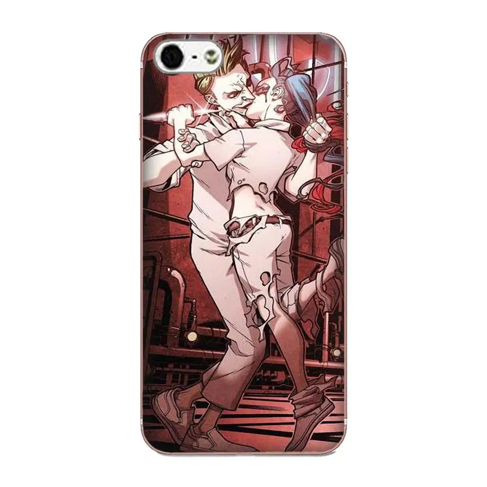 Комиксы Джокер и Харли Куинн ТПУ картина кожи для Galaxy J1 J2 J3 J330 J4 J5 J6 J7 J730 J8 2015 2016 2017