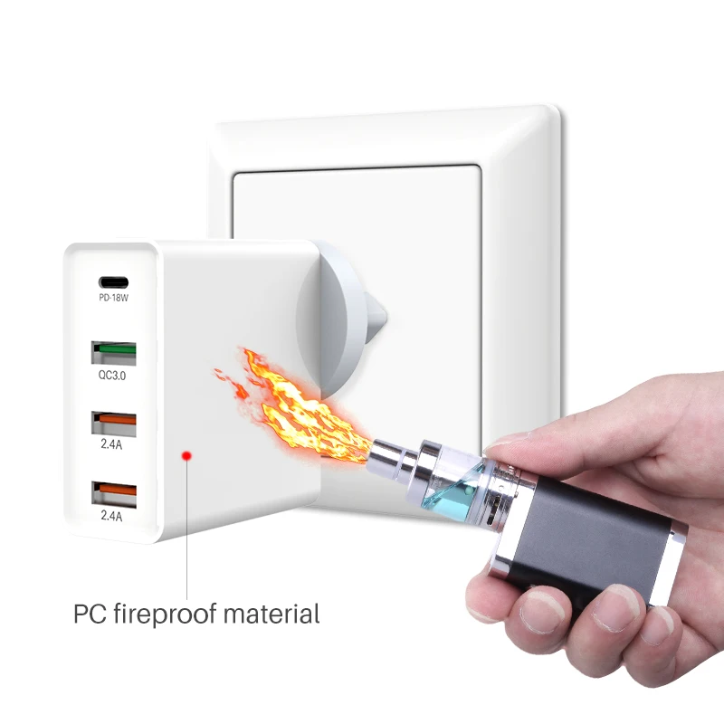 Сетевое зарядное устройство с USB портом и поддержкой быстрой зарядки 3 0|Зарядные