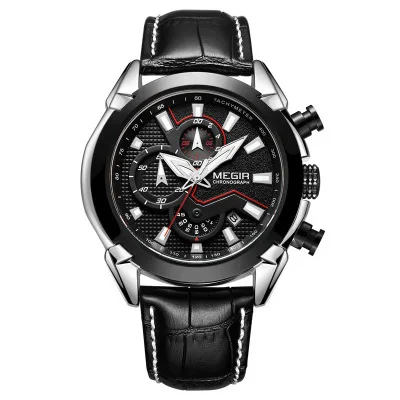 

Men's watch three-eye luminous waterproof sports watch