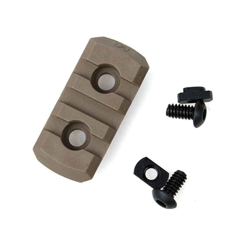 

TMC Tactical M-LOK 3 Slot Picatinny Rail Base Segment Handguard Section Polymer Hunting Tactical Accessories 3021