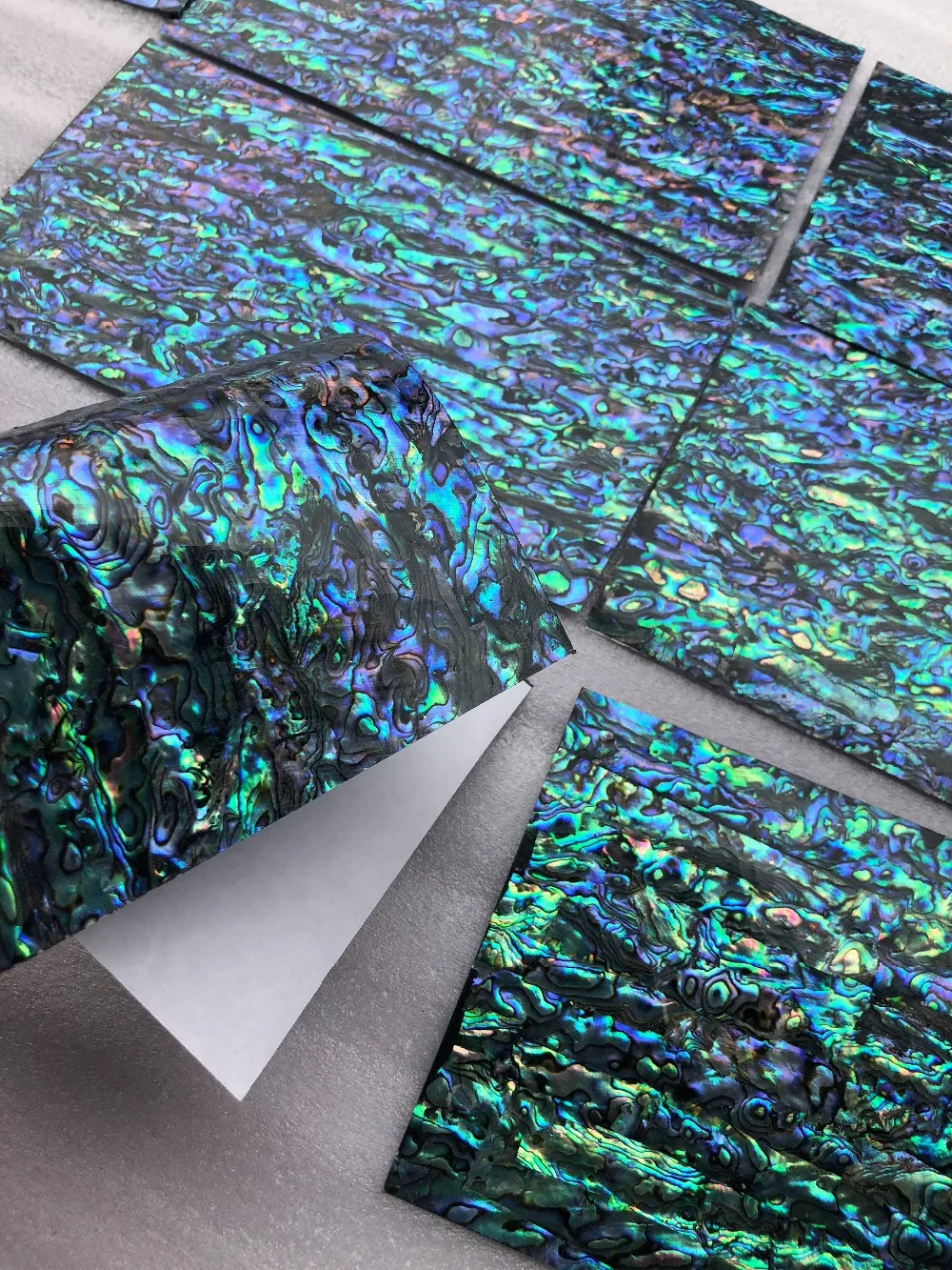 Гибкий AAA Новая Зеландия ушка paua shell mother of pearl ламинат раковины самоклеющихся