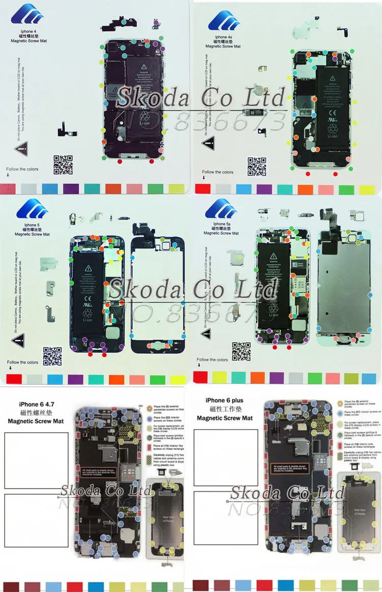 Iphone 4s Disassembly Chart