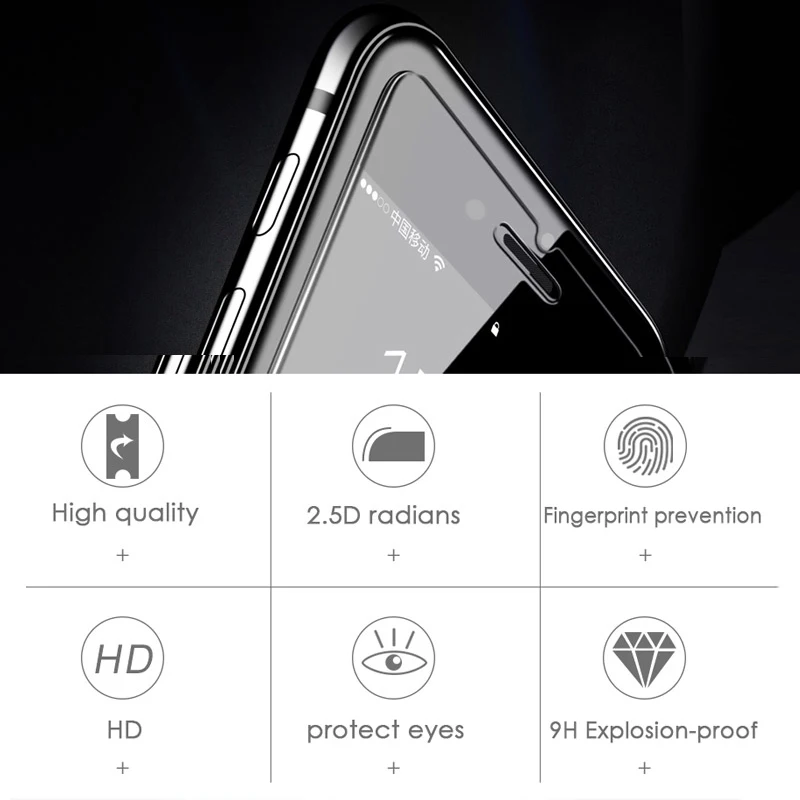 

2.5D Non-full screen coverage tempered glass for iphone 7 7 plus glass screen protector for iphone 6 6s 7 glass protective film
