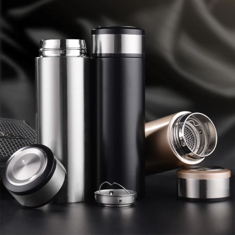 400mL Classic Stainless Steel Thermos Bottle for Water and Tea Vacuum