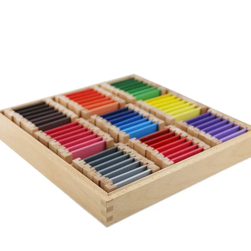 Montessori Educational Wooden Toys Montessori Materials Sensorial 27 Colors Recognition Wooden Toys For Children UB0666H Montessori Educational Wooden Toys Montessori Materials Sensorial 27 Colors Recognition Wooden Toys For Children UB0666H