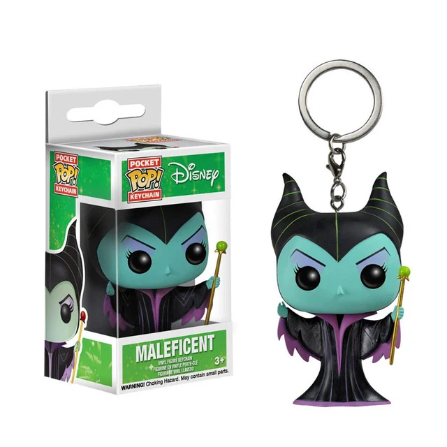MALEFICENT FUNKO POP брелок Marvel странные вещи Капитан Америка Сейлор Мун Игра престолов малефисент с коробкой - Цвет: MALEFICENT