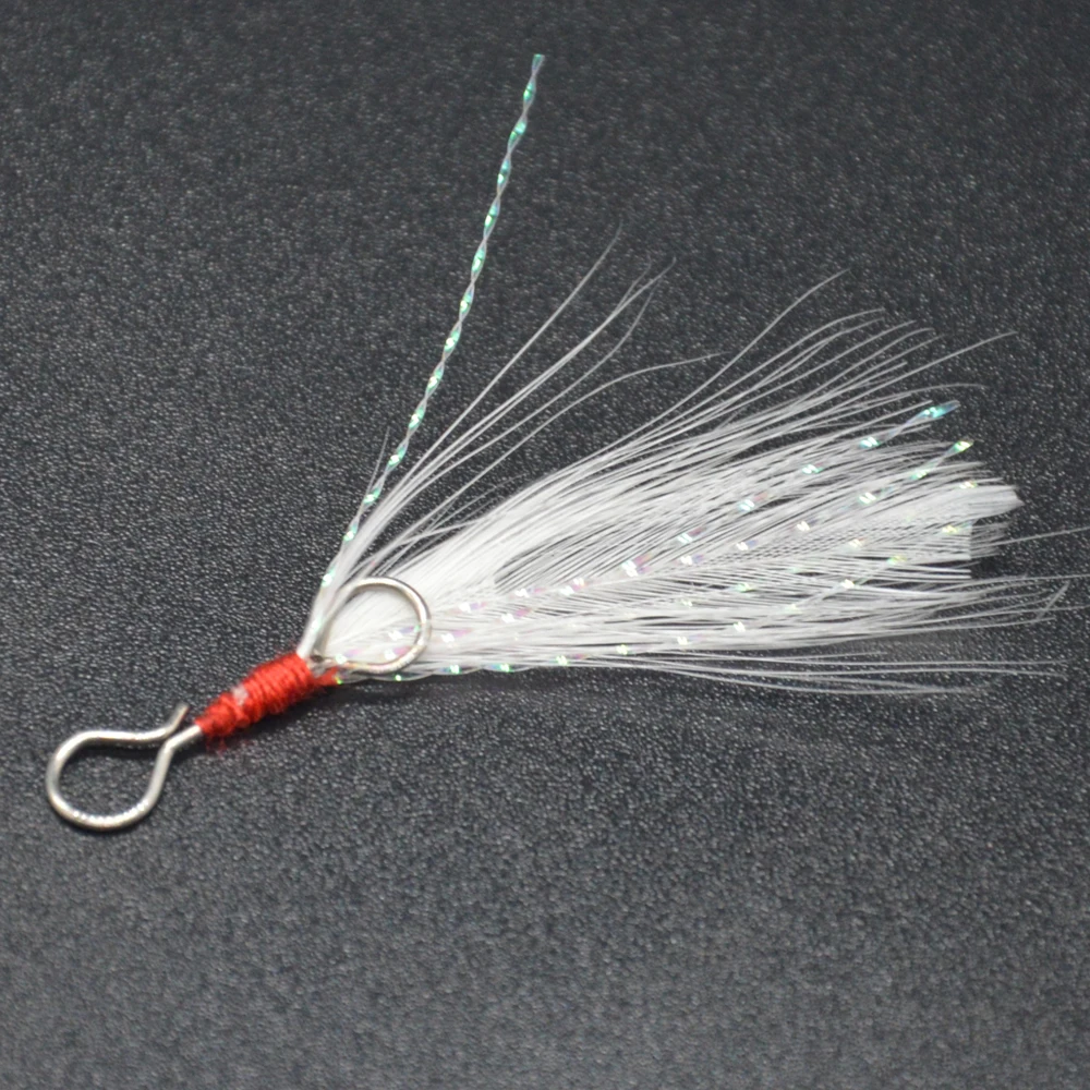 

WLDSLURE 10pcs Feather Lures Tackle BaDao Spoon Fishing Lure Accessories High Quality VIB