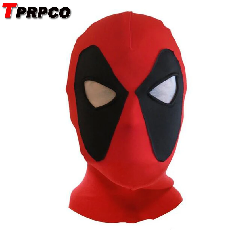 

TPRPCO Deadpool Masks Superhero Balaclava Halloween Cosplay Costume X Men Hats Headgear Party Neck Hood Full Face Mask NL600