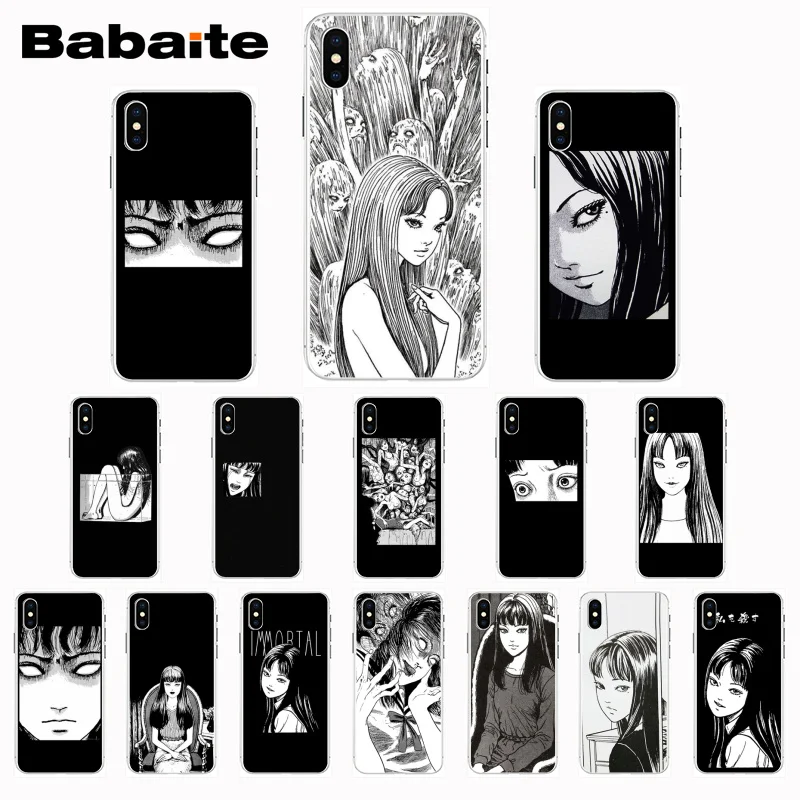

Babaite Japanese horror comic Tomie Phone Case for iPhone X XS XR XSMax 6 6S 7 7plus 8 8Plus Xs 5 5s 5c SE11 11pro 11promax