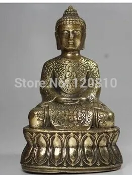 

CHINESE HANDWORK BUDDHA OLD COPPER STATUE