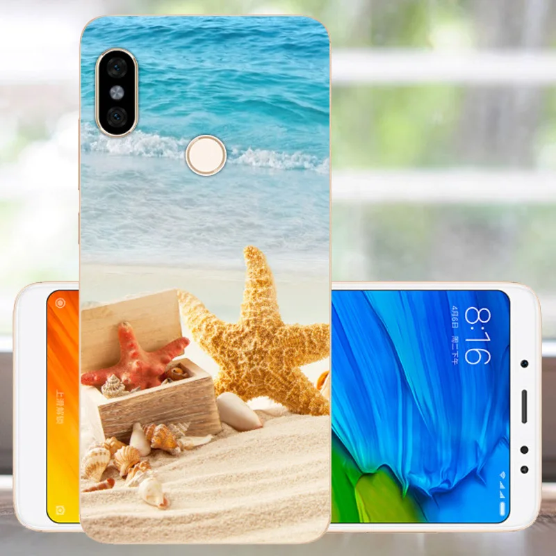 Xiaomi Redmi Note 6 Чехол 64 г Печатный узор чехол Pro задняя крышка Fundas Capa Soft TPU для телефона