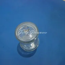 Винтаж музей образца Jar бутылки 90x120 мм, рот земли с крышкой