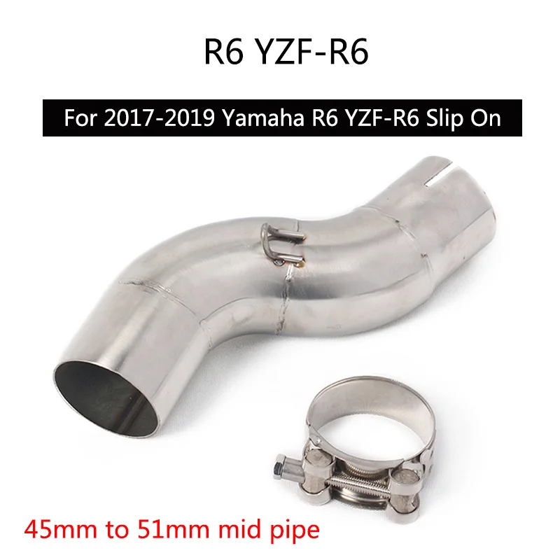 2017 yamaha r6 mid pipe