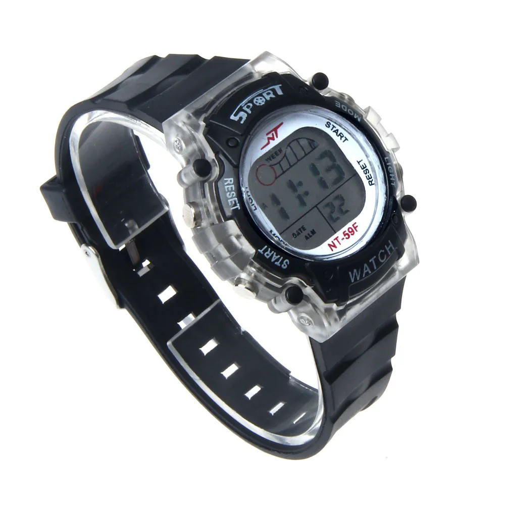 

New fashion casual men women student Colorful LED Electronic Sports Watch digital watch gift clock Regarder dignity 8.4