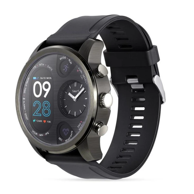 T3 Color Screen Dual Display Smart Watch Smart Wristband Health Monitoring Men Business Smart watch Activity Tracker
