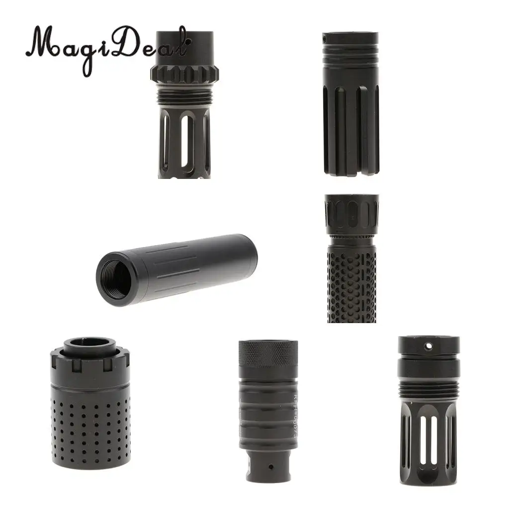 

MagiDeal MagiDeal Kids Toy Muffler Silencer Barrel Nut for JinMing 8th Generation MKM2 Gel Ball Blaster Toy #2