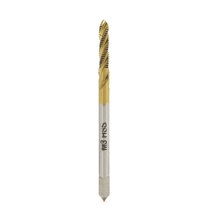 

Hot M3 HSS Screw Thread Metric Spiral Hand Plug Tap Kit