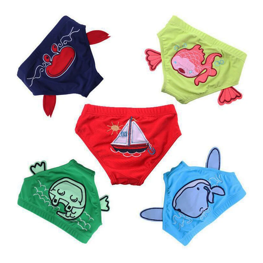 5 pz neonato fumetto tronchi di nuoto costume da bagno mini swimwear del bambino della ragazza