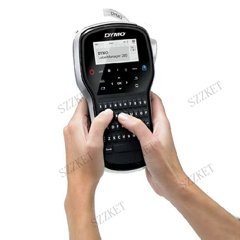 

LM-280 Label machine English handheld portable label printer can be connected to the computer LM280 Built-in lithium battery