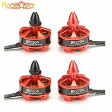Free Shipping Racerstar 2204 BR2204 2300KV 2-3S Brushless Motor CW CCW For QAV250 ZMR250 260 280 Racing RC Drones FPV Quadcopter