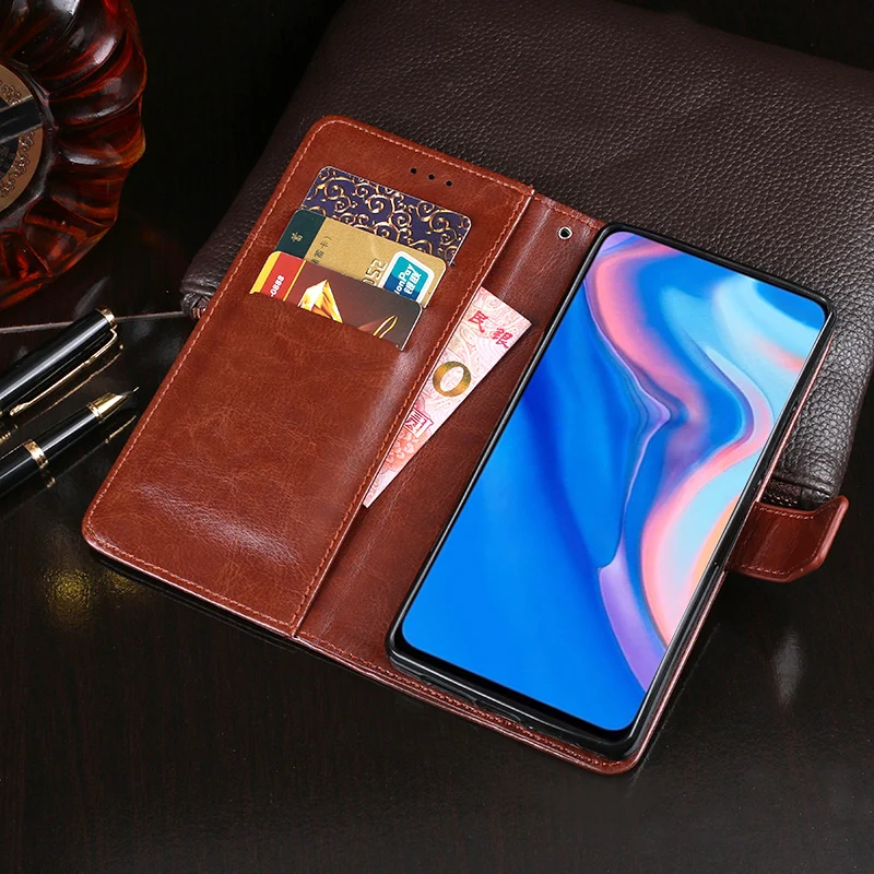 Для huawei Y9 Prime Чехол-книжка с функцией кошелька Бизнес кожаный чехол для телефона для huawei Y9 Prime чехол Fundas аксессуары