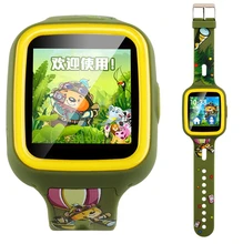 1,33 “volle 2.5d q5 gps smart watch kid uhr mtk6261 anti-verlorene smartwatch kid sos notfall mit smartphone app für android/ios