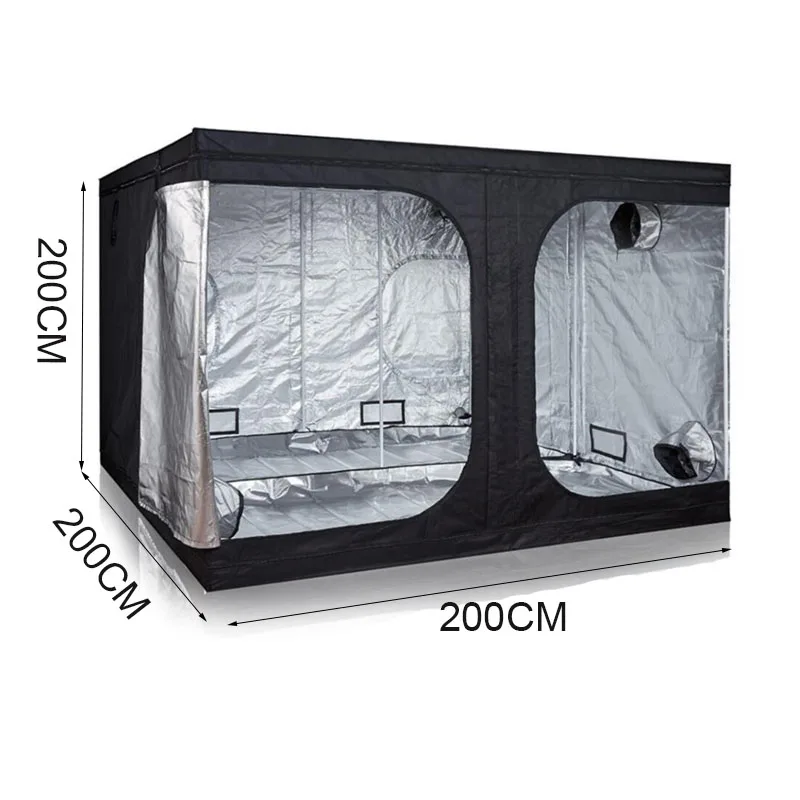 BEYLSION Indoor Hydroponics Grow Tent Grow Room Box plant lighting Plant Growing Reflective Mylar Non Toxic Garden Greenhouses   200200200(15)