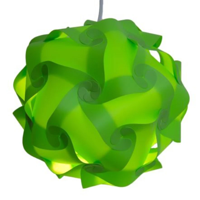 

30pcs/set 10inch Modern Creative IQ Puzzle Jigsaw Light Ceiling Lamp Shade