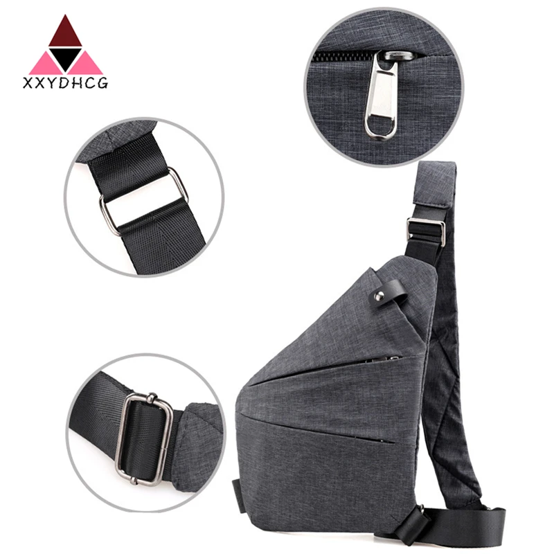 

Compact Single Shoulder Bags Men Women Waterproof Nylon Crossbody bags Male Messenger Bag Chest Pack Cool Motorcycle Sling Bag