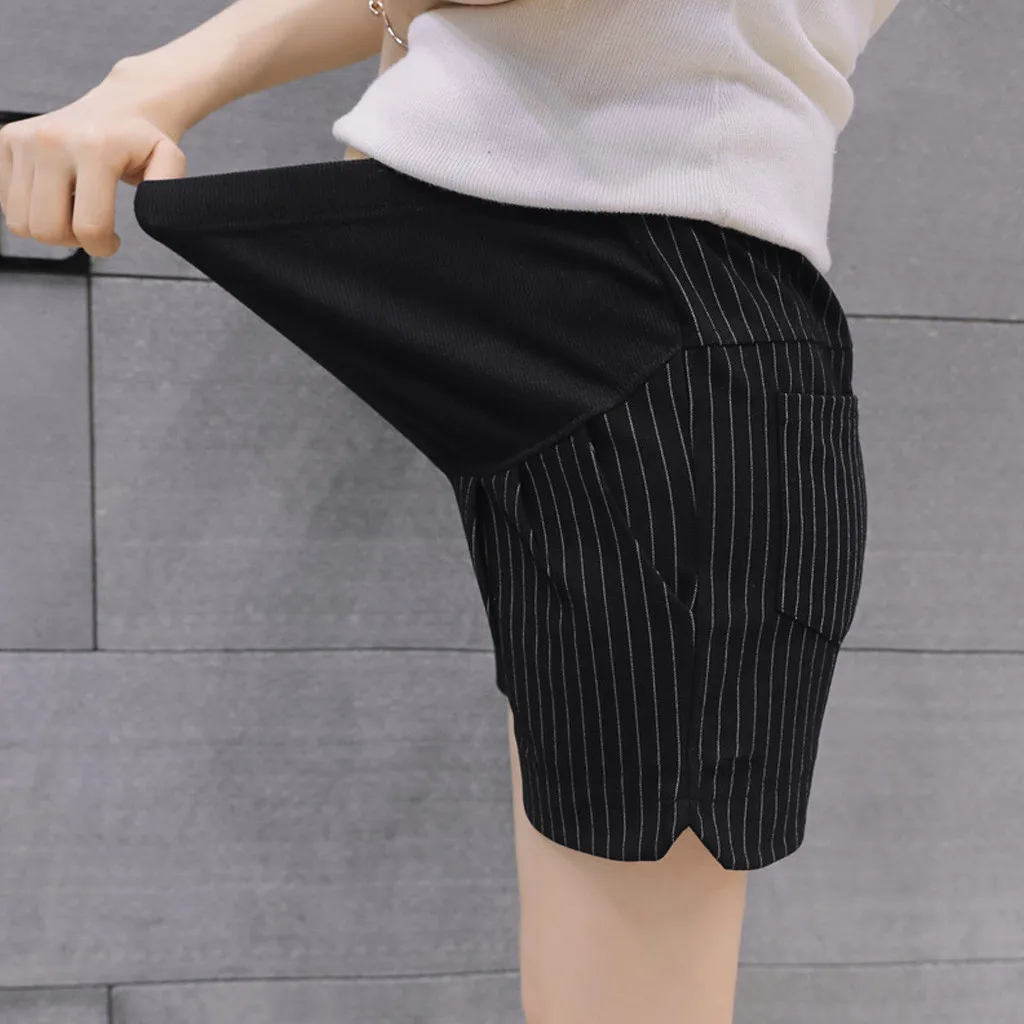 MUQGEW Для женщин беременности и родам летние брюки из ткани стрейч одежда круживное для биременных шортиками, zwangerschaps kleding pantalones mujer# y3
