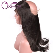 360 Lace Frontal Brazilian Hair Straight Lace Frontals With Baby Hair 7A 360 Frontal Closure Human Hair 360 Lace Frontal Closure