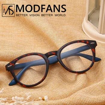 

Reading Glasses Women Men Round Presbyopic Eyeglasses Leopard Retro Frame Spring Hing Readers Diopter +1 2 3 4