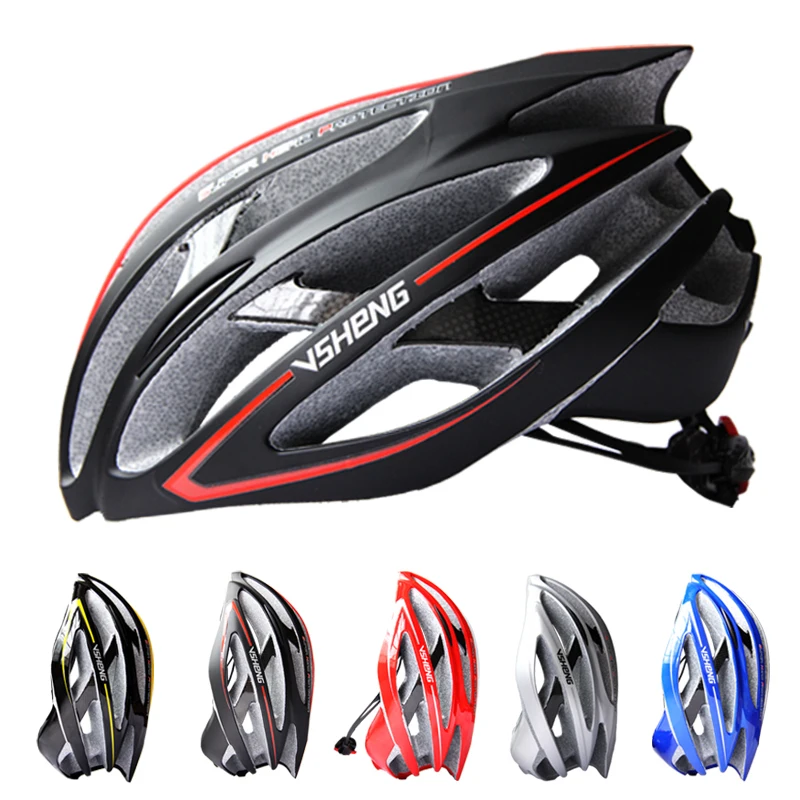 

VSHENG Carbon Ultralight Bicycle Helmet Cycling Helmet Integrally-molded Road MTB Bike Equipment Bike Helmet Capacete Casco V300