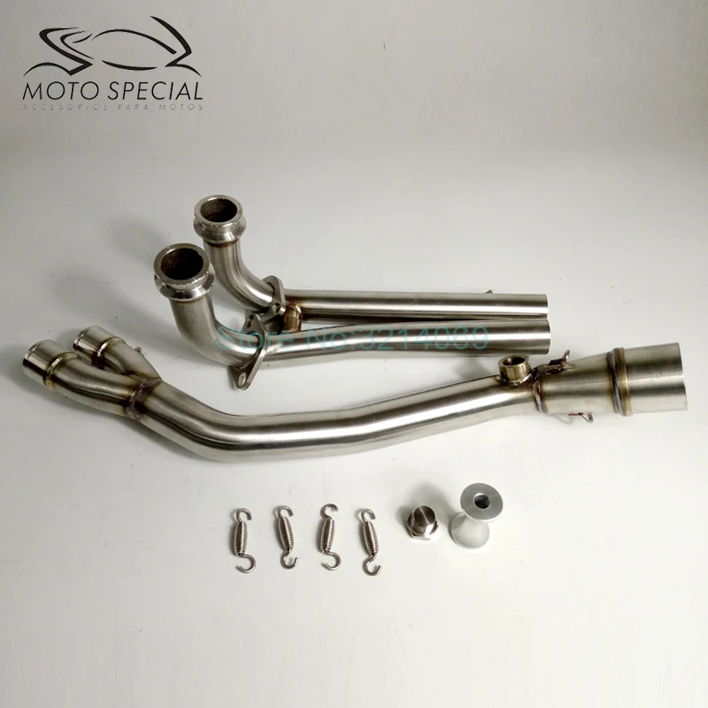 Motorcycle Muffler Exhaust Systems Link Pipe Motorbike Muffler Escape