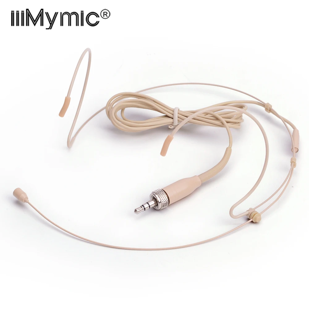 Najtaniej Profesjonalny zestaw słuchawkowy ze skórą kardioidalny mikrofon kondensujący do Sennheiser bezprzewodowy nadajnik bodypack 3.5mm 3.35mm zamykany