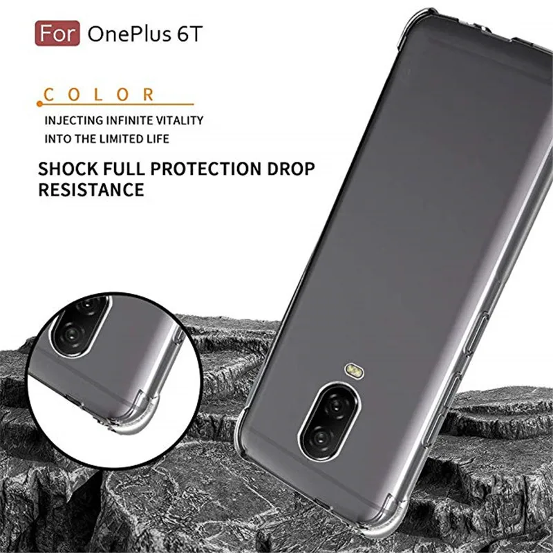 Чехол для Oneplus 6 T, чехол для Oneplus 7T Pro, силиконовый чехол для телефона, чехол для Oneplus 5, 6, 6 T, 1+ 6 T, 7 Pro, Oneplus 3, 3 T, чехол, полное покрытие