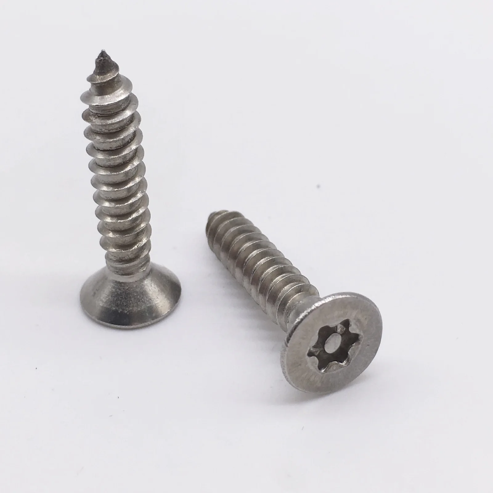 25 @ 4 x 25 mm STAINLESS STEEL TORX SELF TAPPING SCREW COUNTERSUNK CSK T20 BIT 