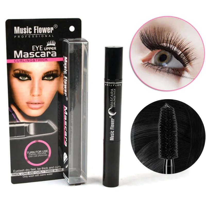 4.5ml Eyelash Mascara Eyes Makeup Swivel Brush Head Mascara Waterproof