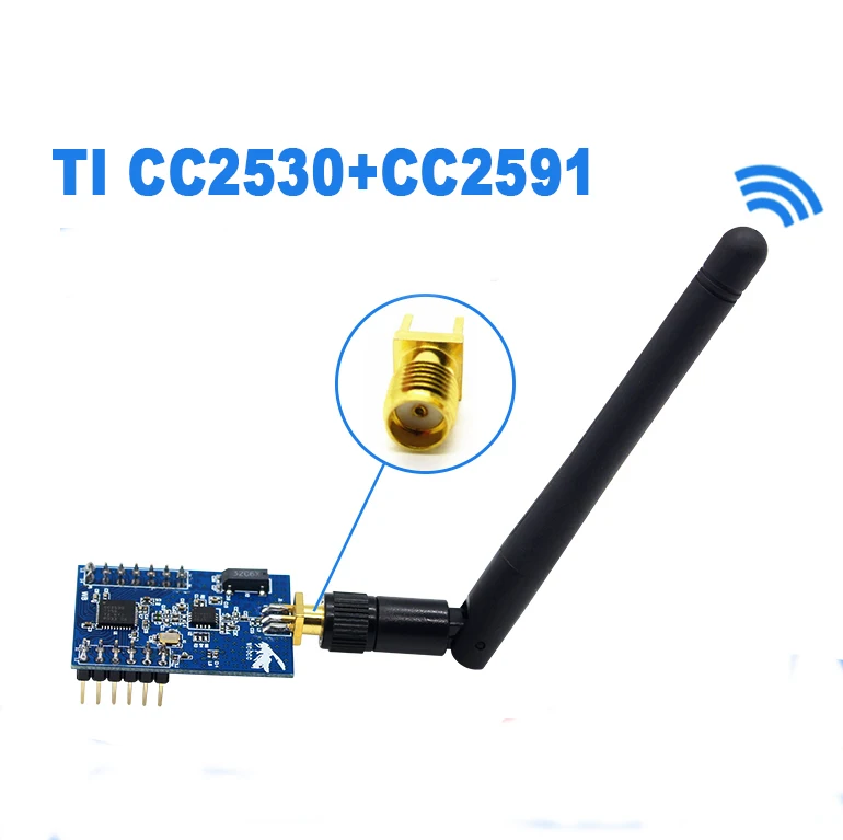 ZigBee Conversion Serial port TTL uart Wireless PA Module CC2530 CC2591 1