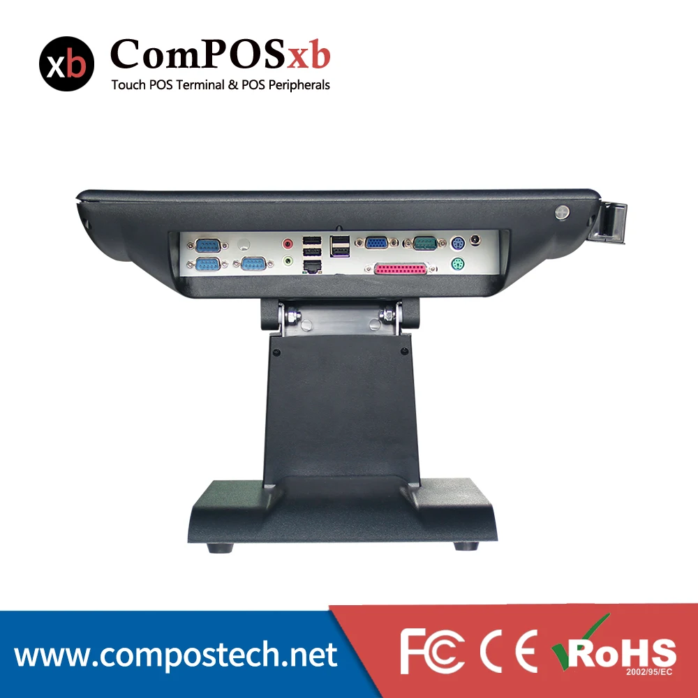 15 дюймов I5 основная плата все в одном pos система кассовый аппарат с MSR дисплей клиента