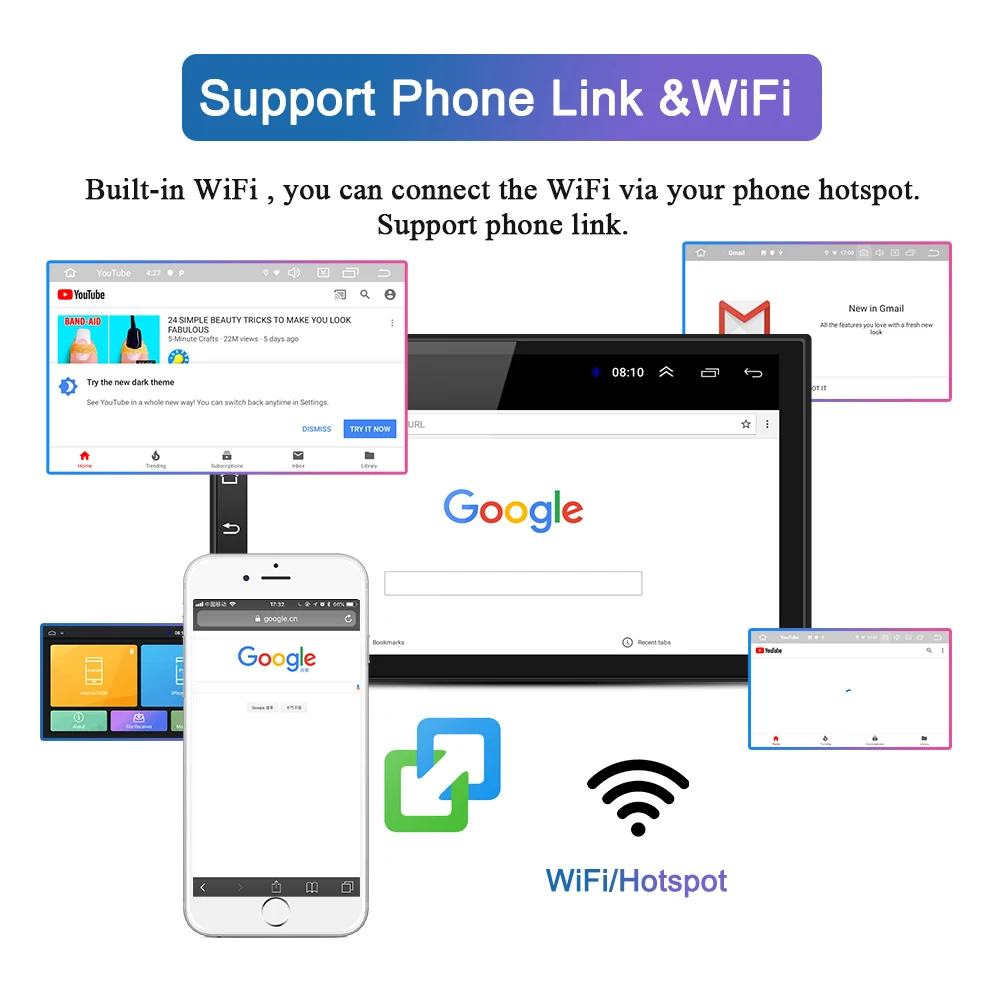 Best Navivox Android 8.1 2 Din Car DVD GPS Multimedia Player For Hyundai Creta IX25 Car DVD Navigation Radio Video Audio Car Player 4