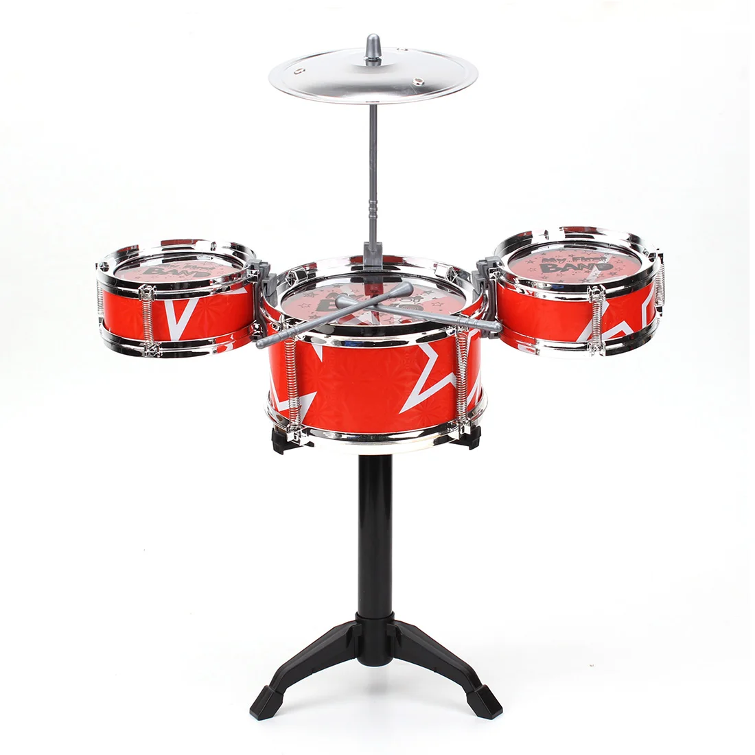 

Zebra Red Blue Kids Toys Drum Kit Set Of Toy Music Hand Knocking Percussion Instruments Kid Jazz Beating Drum