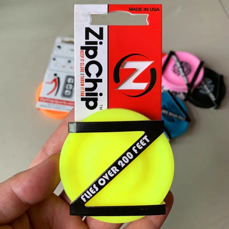 اللون البسيطة جيب مرنة البريدي رقاقة تحلق أقراص لينة جديد تدور في اصطياد لعبة تحلق القرص Zipchip شاطئ اللعب في الهواء الطلق