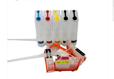 

CISS CIS Ink For Canon printers IP4200 IP4300 IP4500 IP5200 IP5300 with Auto reset chip