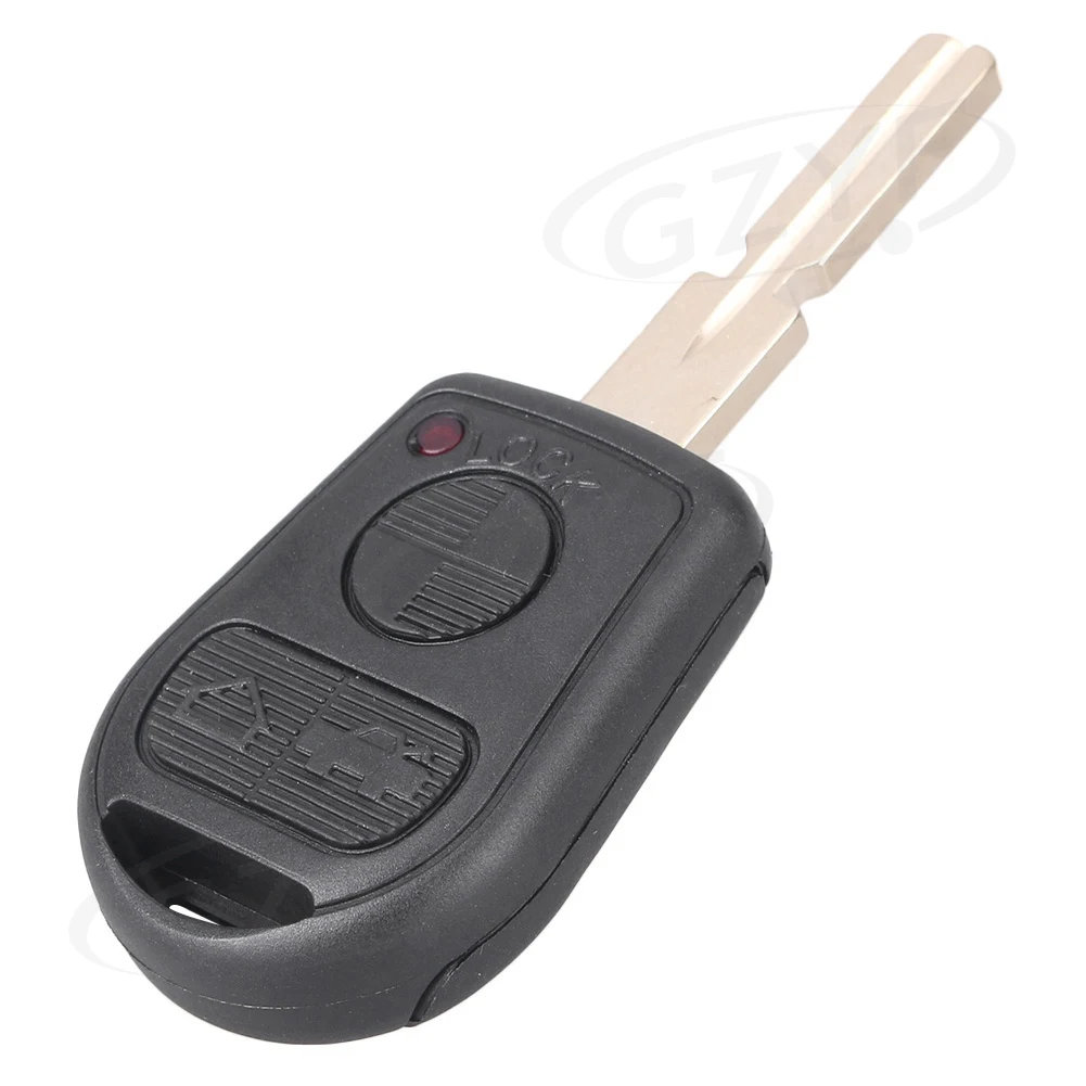 3 Buttons Key Shell For BMW E31 E32 E34 E36 E38 E39 E46 Replacement Fob PG901A
