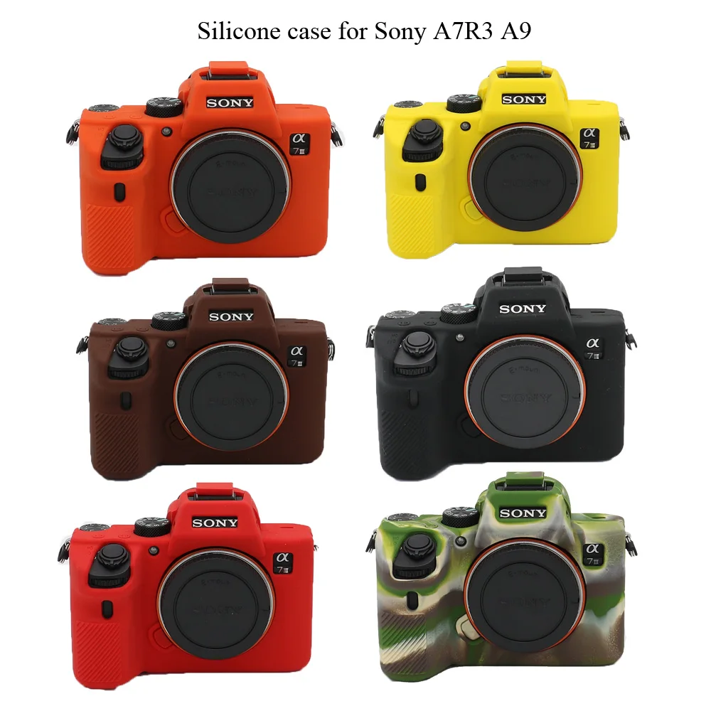 Силиконовый чехол для Sony A7S III A7R3 A7R mark 3 A7 A9|Сумки фото-/видеокамеры| |