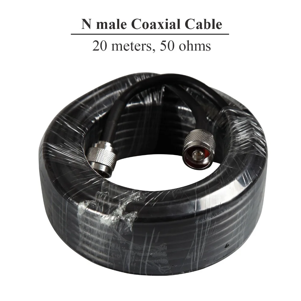 20 Meters Coaxial Cable 50ohms High Quality 20m Cable N