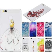 

2016 Soft TPU Protector Case For Coque Huawei P9 Lite Case Silicon 5.2 Inch Back Cover For Fundas Huawei P9 Lite Phone Cover